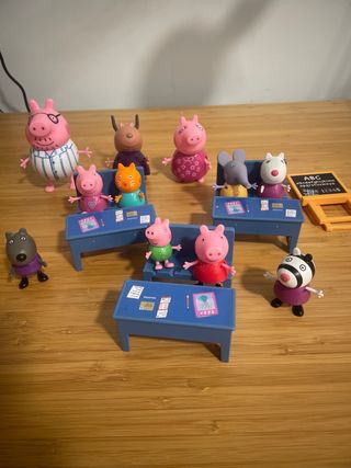 Clase Peppa Pig con Personajes