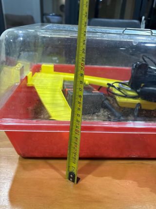 Tortuguera Plástico con Filtro y Termostato