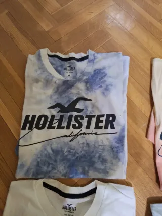 Pack 5 Camisetas Hollister de manga corta