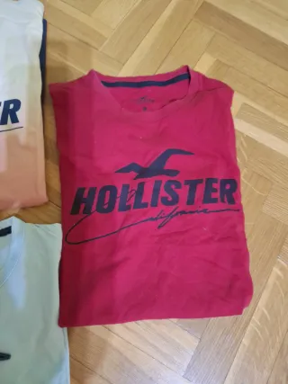 Pack 5 Camisetas Hollister de manga corta