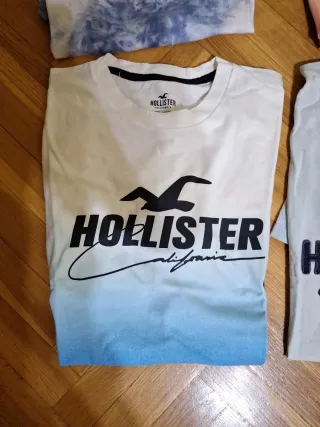 Pack 5 Camisetas Hollister de manga corta