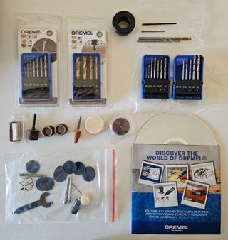 Dremel 300 + Brocas nuevas extra + Accesorios