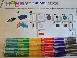 Dremel 300 + Brocas nuevas extra + Accesorios