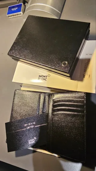 Cartera Montblanc Negra