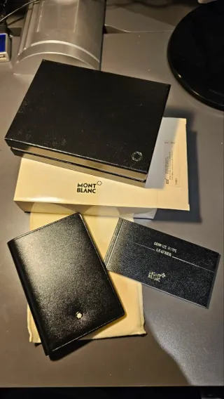 Cartera Montblanc Negra