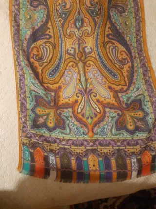 Pañuelo Etro Milano Paisley Seda