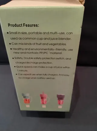 Batidora Mini Nueva Portátil Recargable