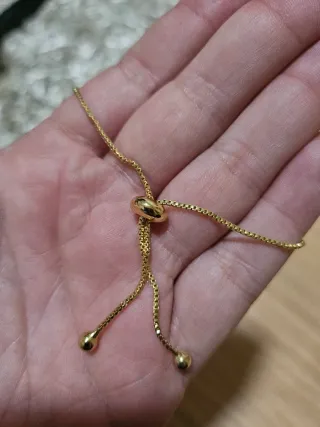 Pulseira Dourada Flores com Zircónias
