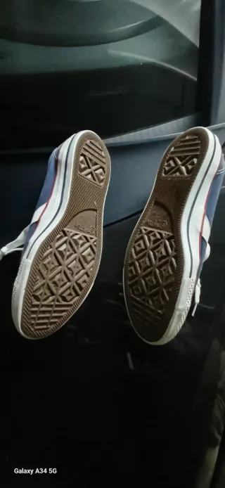 Converse Zapatillas Azul y Blanco