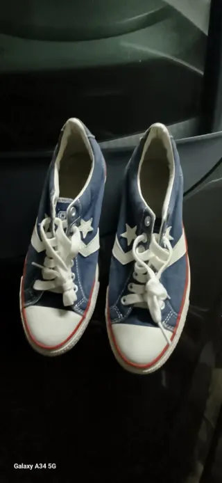 Converse Zapatillas Azul y Blanco