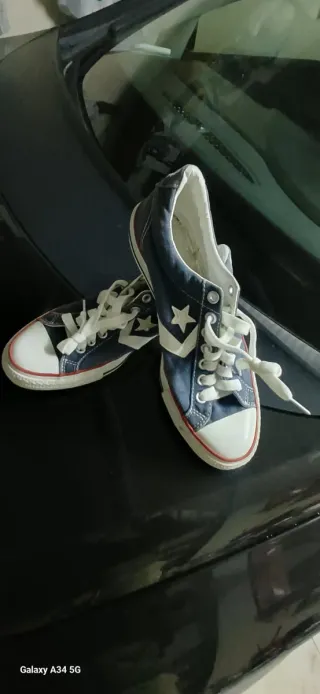 Converse Zapatillas Azul y Blanco