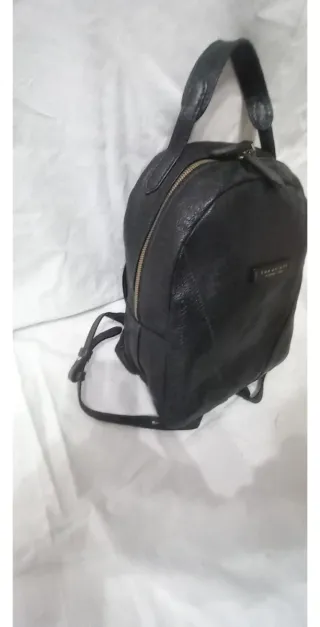 Zaino The Bridge in pelle nero