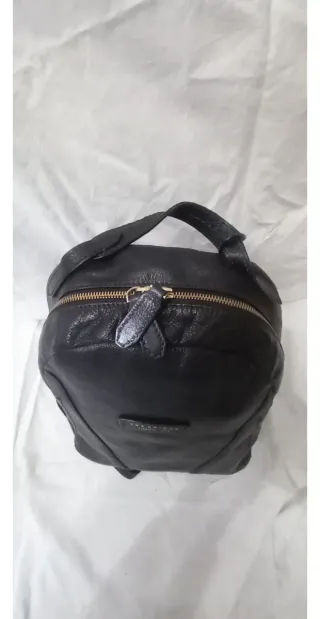 Zaino The Bridge in pelle nero