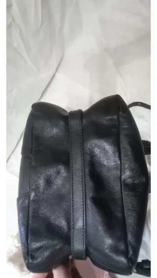 Zaino The Bridge in pelle nero