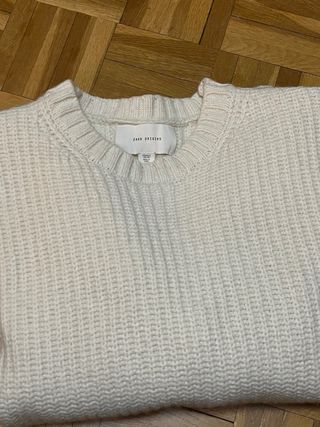 Jersey Zara Origins Blanco Crudo