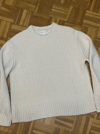 Jersey Zara Origins Blanco Crudo