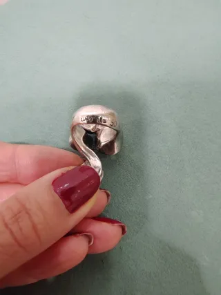 Anillo Uno de 50 bañado en plata