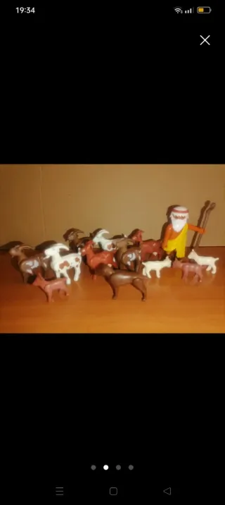 Playmobil-Pastor y Rebaño de cabras.
