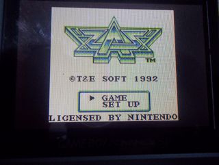 GAMEBOY CHIKYUU KAIHOU GUN ZAS GBC GBA  ETC