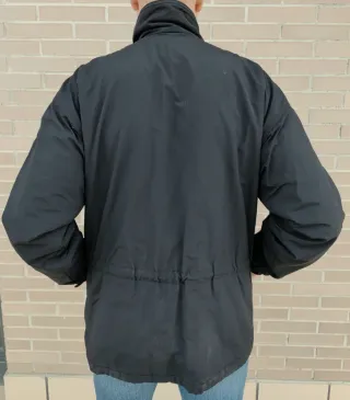 Anorak Columbia Talla L/XL Azul/Negro