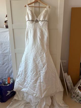 Vestido de Novia Sirena Blanco( negociable )