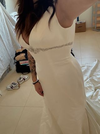 Vestido de Novia Sirena Blanco( negociable )