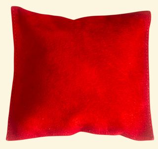 Joyero de viaje Cartier Rojo Cartier y Beige