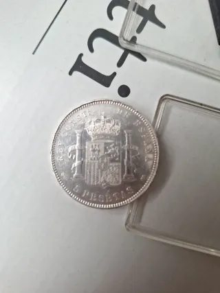 5 Pesetas Alfonso XIII 1898 Plata