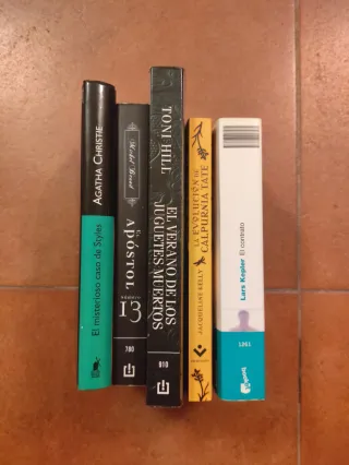 Lote libros novela negra Precio por todos