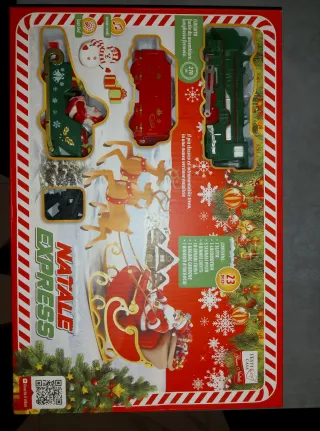 Trenino Natale Express 23 pezzi