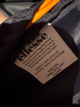 Riñonera Ellesse Naranja Brillante