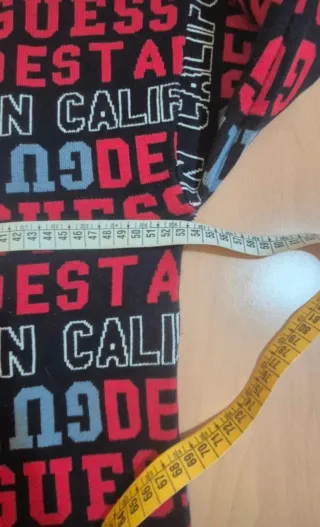 Maglione Guess Uomo/Ragazzo Nero Rosso