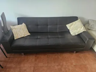 Sofá Cama Negro