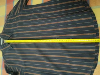 Camisa Springfield rayas negras y marrones