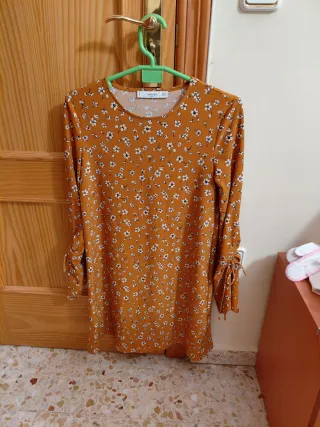 Vestido estampado floral Mango