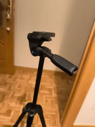 Trípode para cámara negro