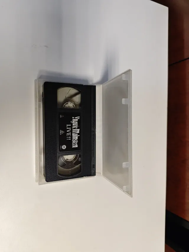 Yngwie Malmsteen VHS LiveBrasil 1998. Nuevo