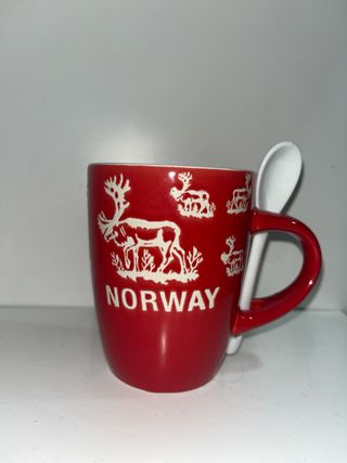 Set 2 Tazze Norway con Cucchiai