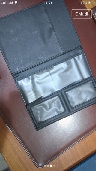 Porta documenti BMW in simil pelle originale