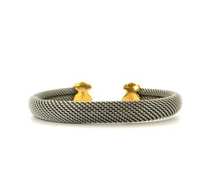 Pulsera Tous Oso Oro y acero