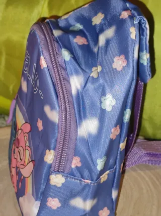 Bandolera Stitch niña azul y rosa