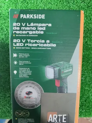 Lámpara LED 20V Parkside Recargable