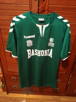 Camiseta Baskonia Talla L Verde