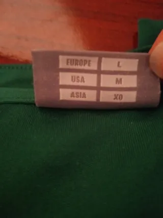 Camiseta Baskonia Talla L Verde