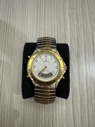 Reloj Junghans Chrono Digital Oro/Plata
