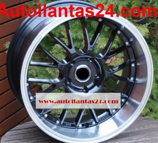 Juego 4 llantas bmw m concava black 18