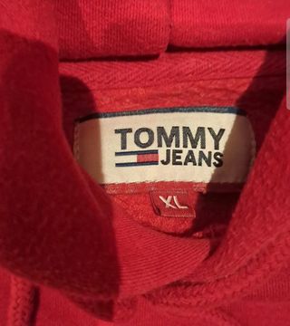 Sudadera Tommy Jeans Roja