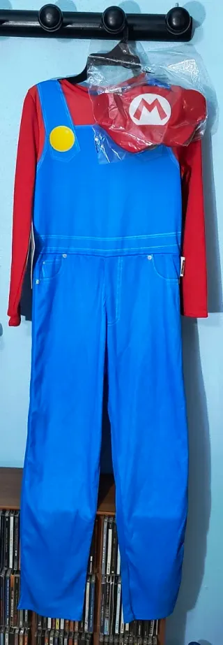 Disfraz Mario Bros  7/8 años