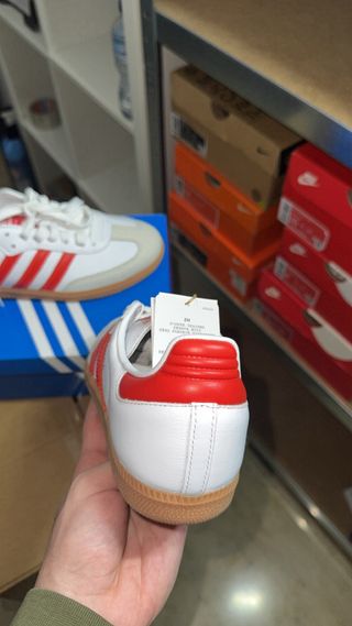 Adidas Samba OG W Rojas y Blancas