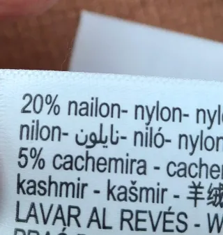 Jersey Massimo Dutti cuello alto lana marrón